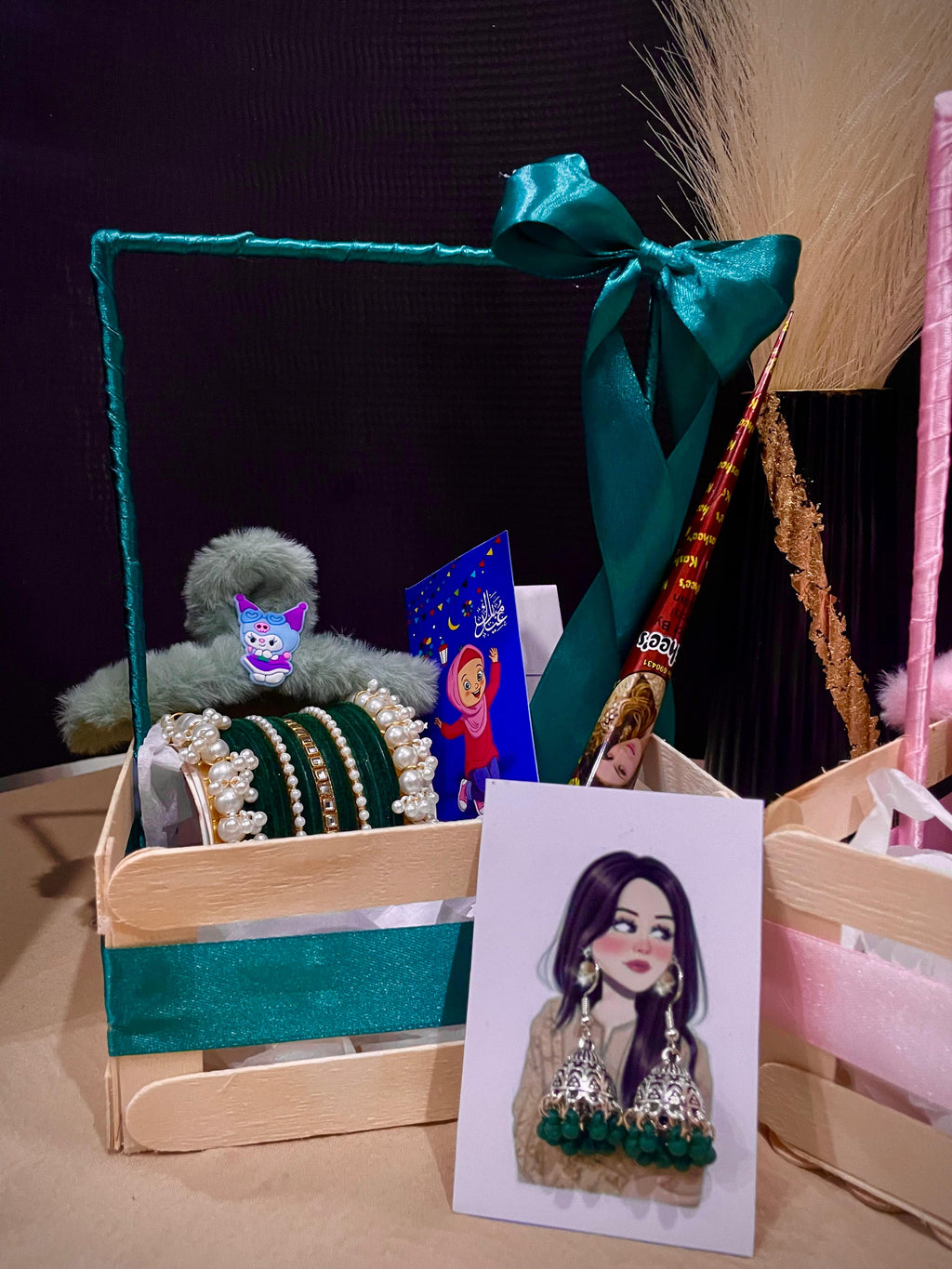 Eid Gift Basket - Green Theme