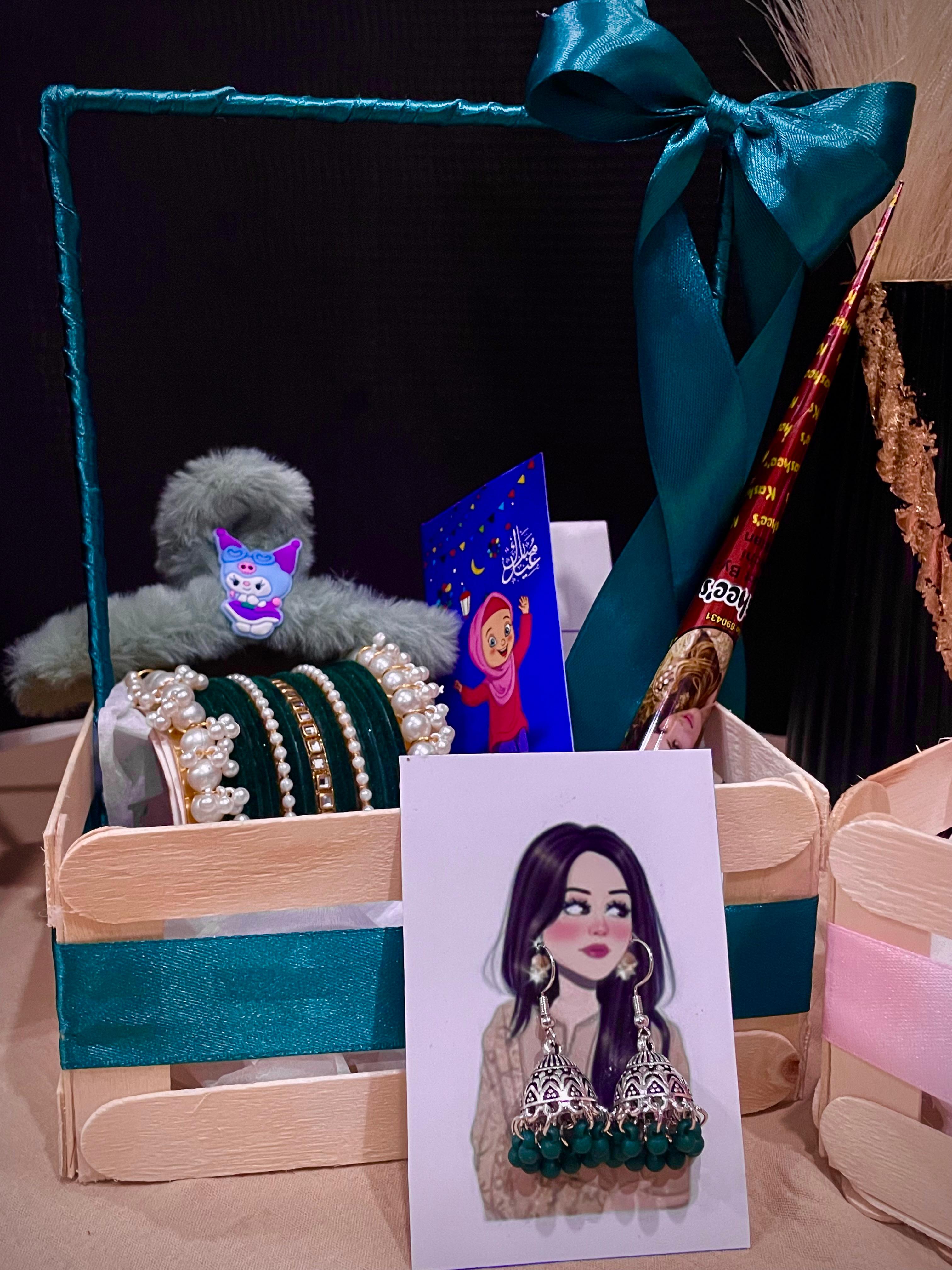 Eid Gift Basket - Green Theme