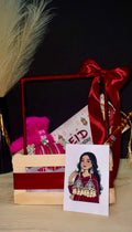 Eid Gift Basket - Red & Pink Theme